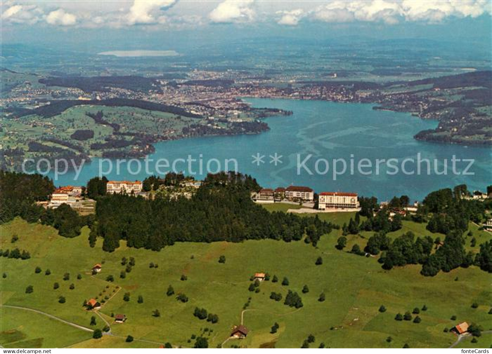 13161521 Buergenstock Fliegeraufnahme Buergenstock - Sonstige & Ohne Zuordnung