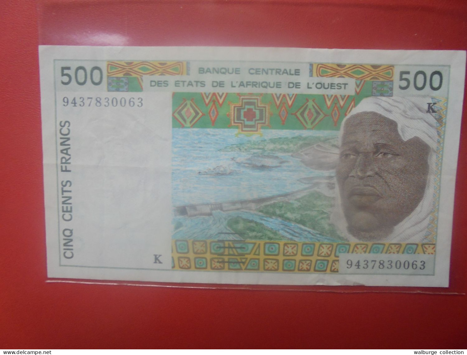 AFRIQUE De L'OUEST (Sénégal) 500 FRANCS 1991-2003 Circuler (B.33) - Senegal