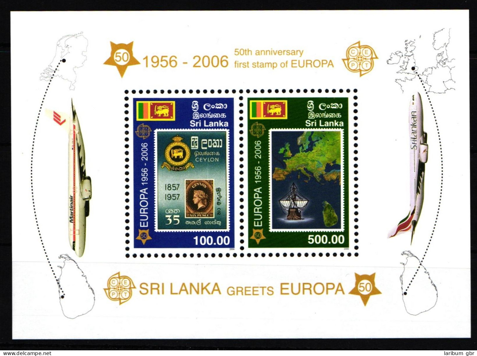 Sri Lanka Block 102 Postfrisch #JB997 - Sri Lanka (Ceylan) (1948-...)