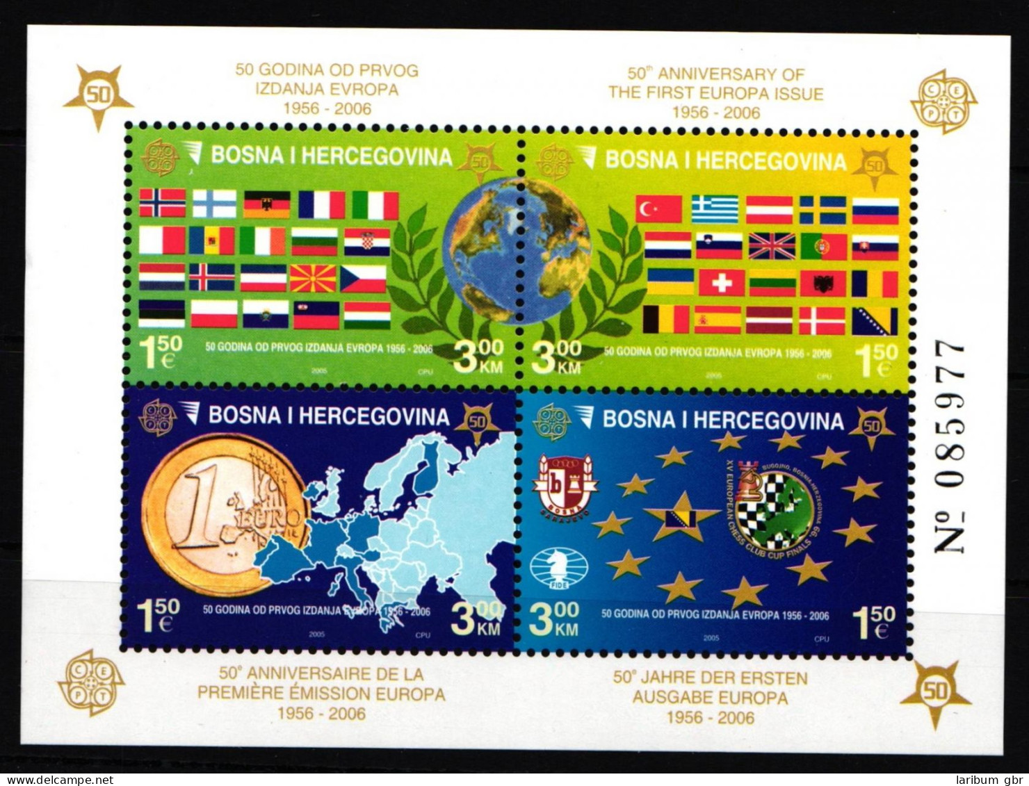 Bosnien Und Herzegowina Block 27 A Postfrisch #JJ003 - Bosnia And Herzegovina