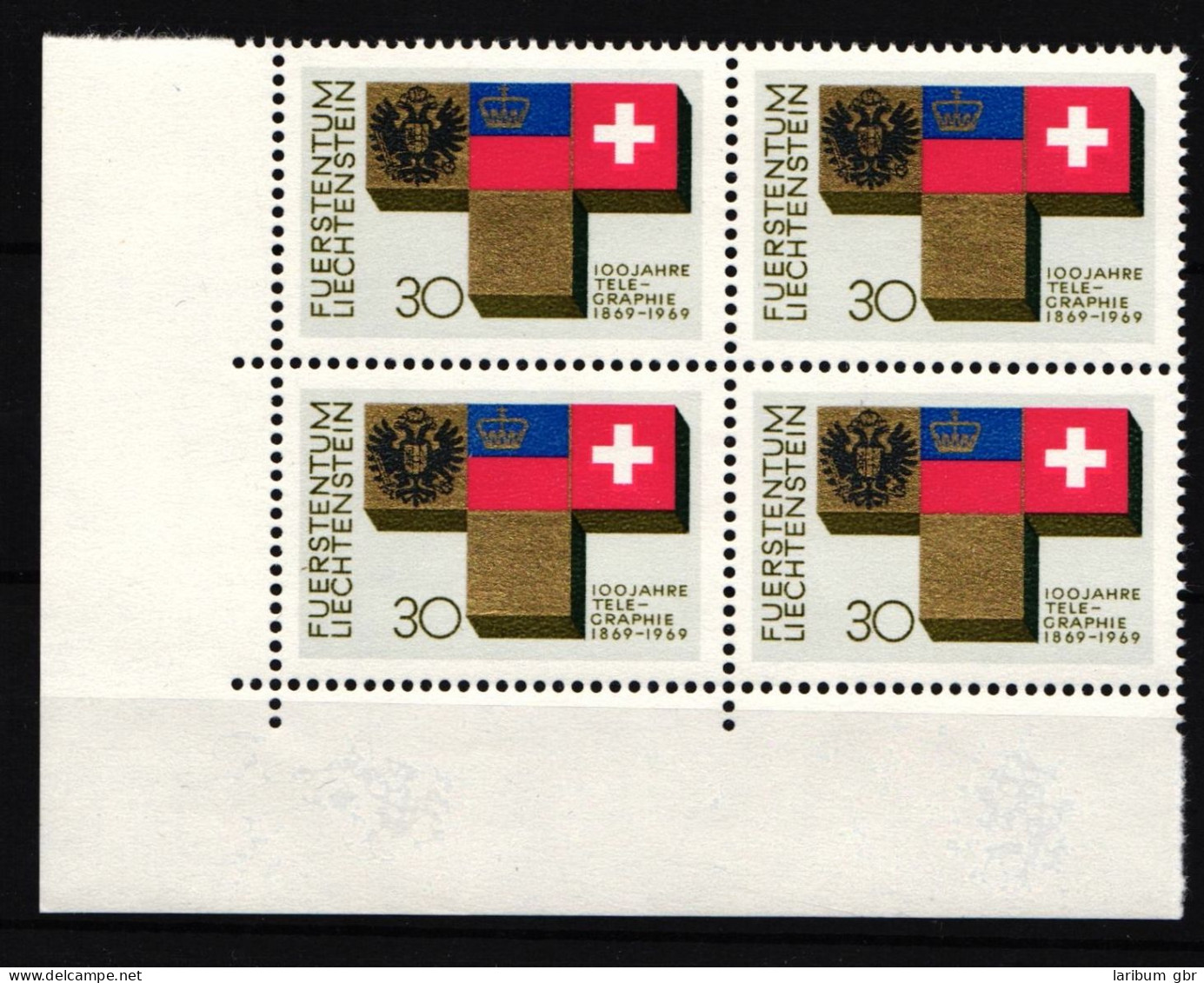 Liechtenstein 517 Postfrisch Als 4er Einheit #JJ101 - Other & Unclassified