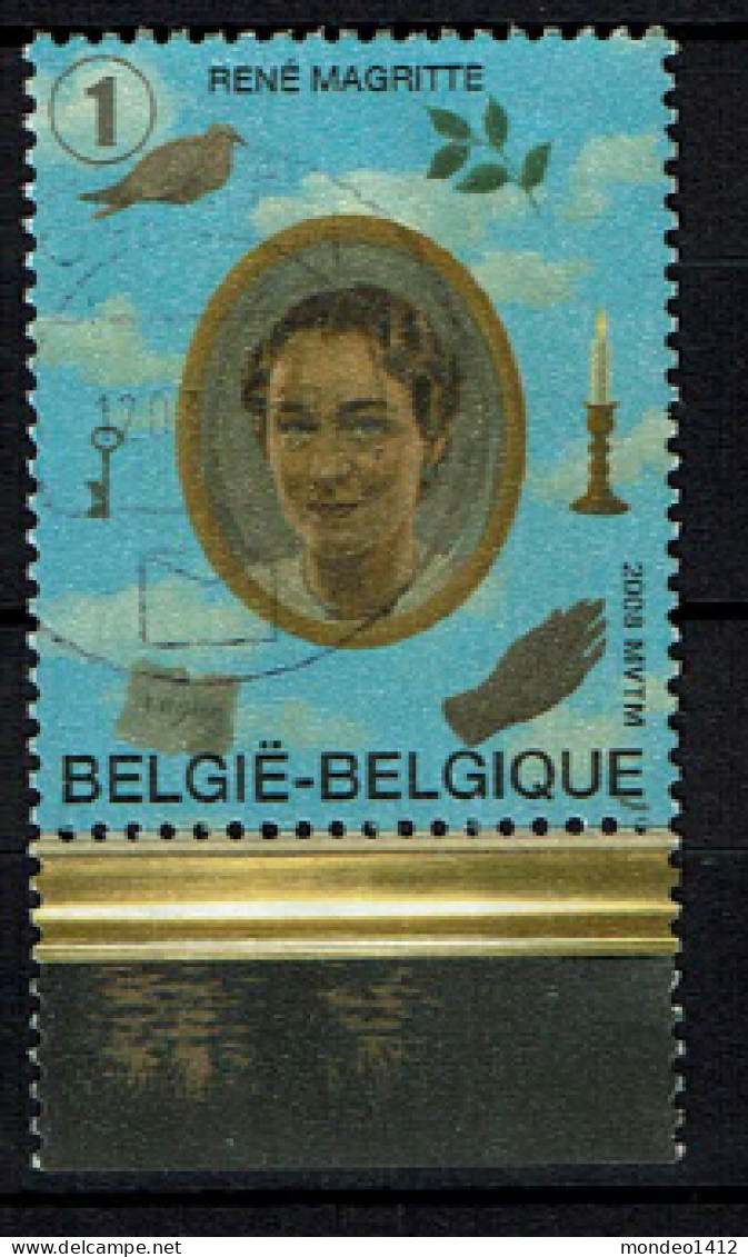 België OBP 3745 - René Magritte - Belgisch Surrealistisch Kunstschilder - Used Stamps