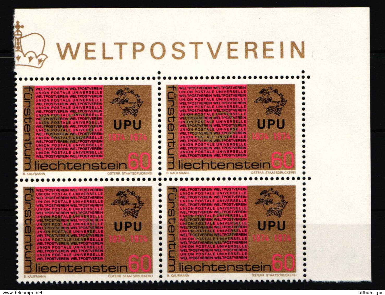 Liechtenstein 608 Postfrisch Als 4er Einheit #JJ156 - Otros & Sin Clasificación