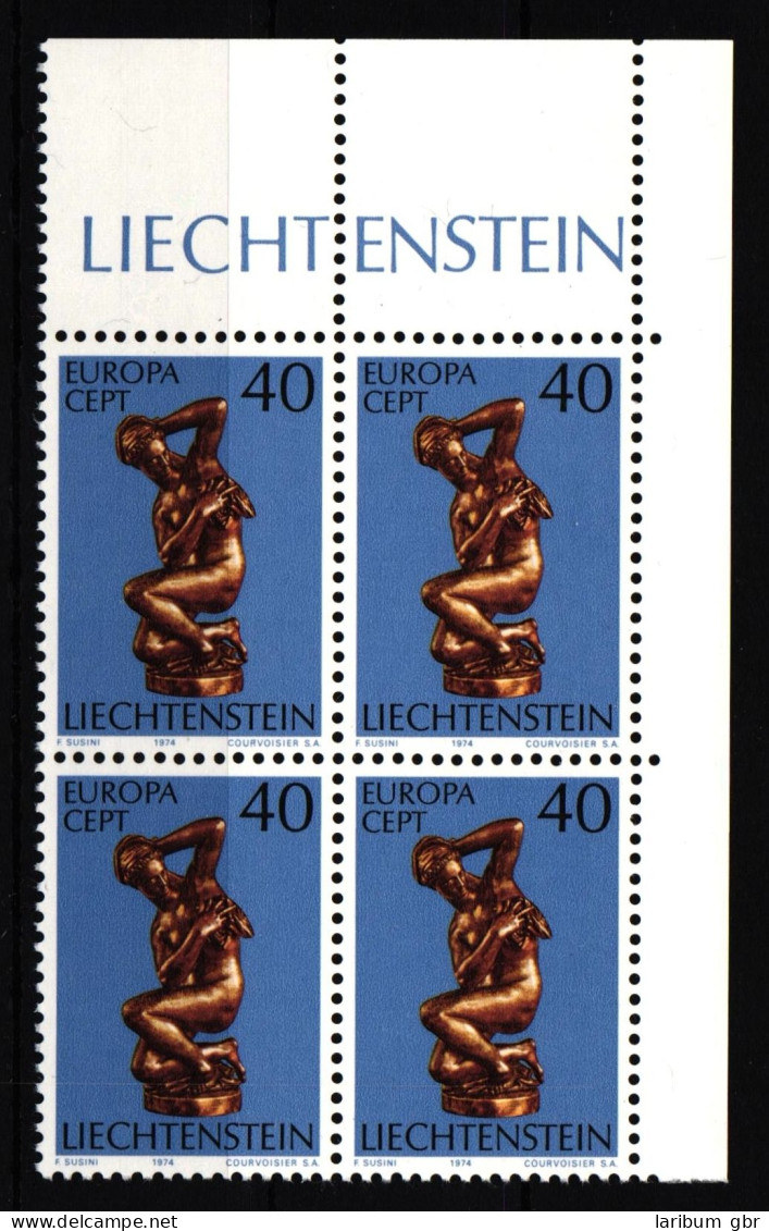 Liechtenstein 601 Postfrisch Als 4er Einheit #JJ208 - Other & Unclassified