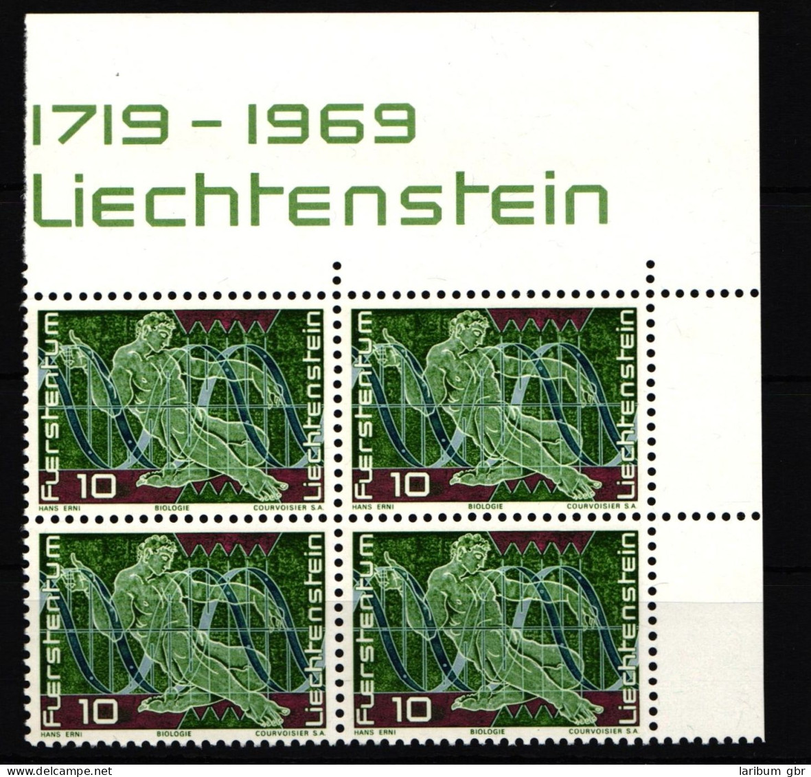 Liechtenstein 508 Postfrisch Als 4er Einheit #JJ192 - Other & Unclassified