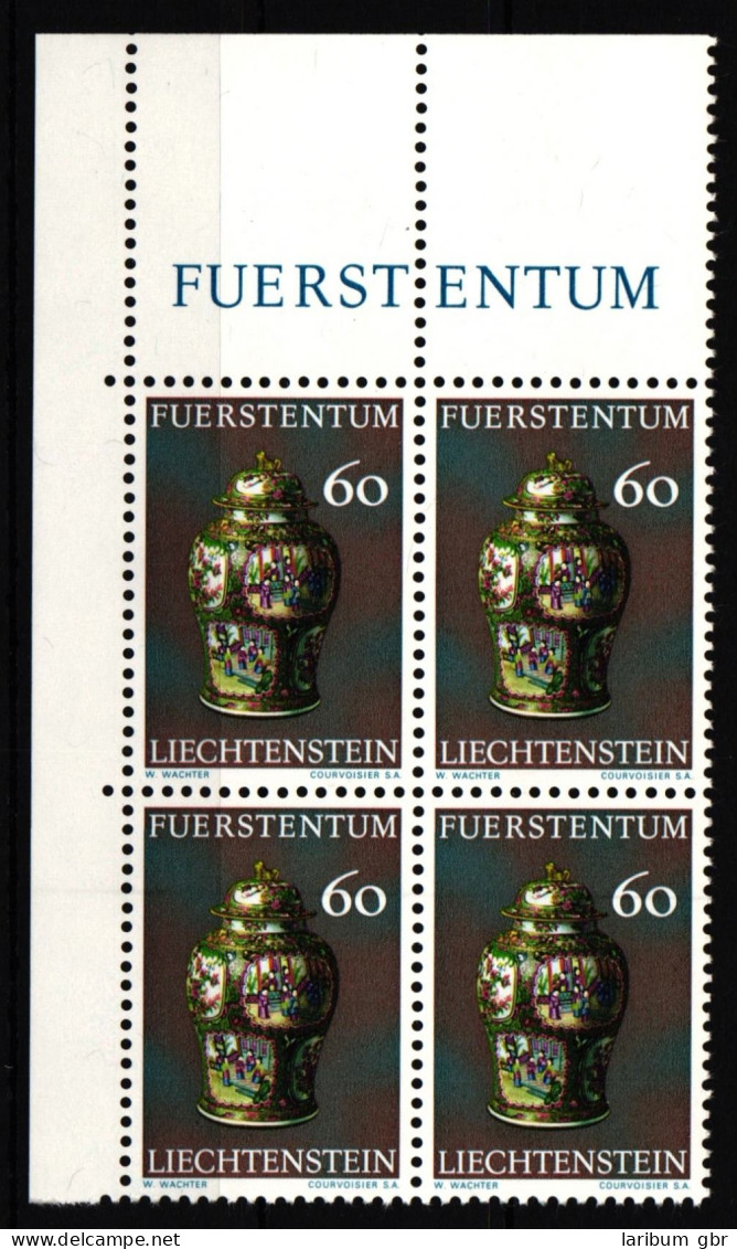 Liechtenstein 604 Postfrisch Als 4er Einheit #JJ216 - Other & Unclassified
