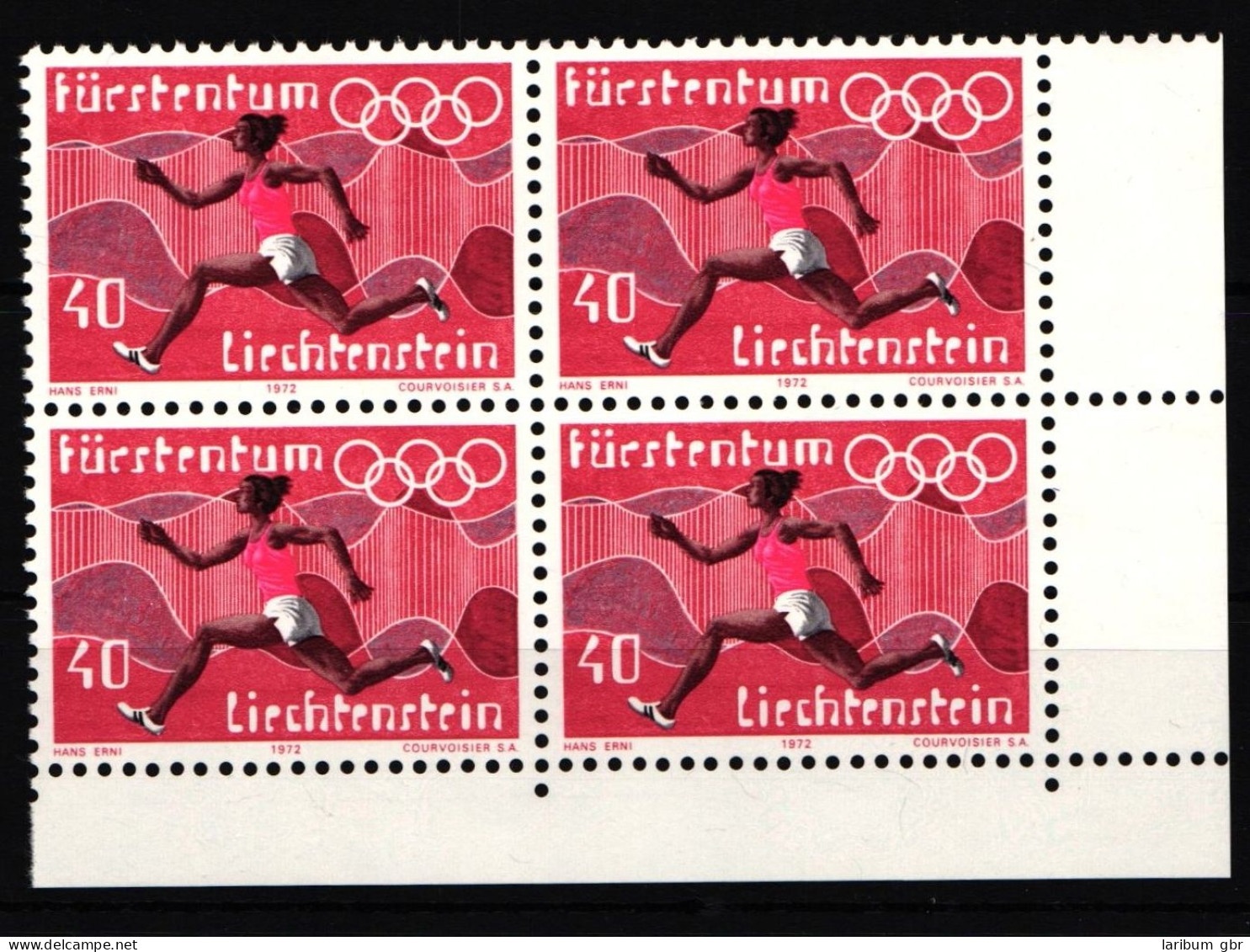 Liechtenstein 558 Postfrisch Als 4er Einheit #JJ228 - Other & Unclassified