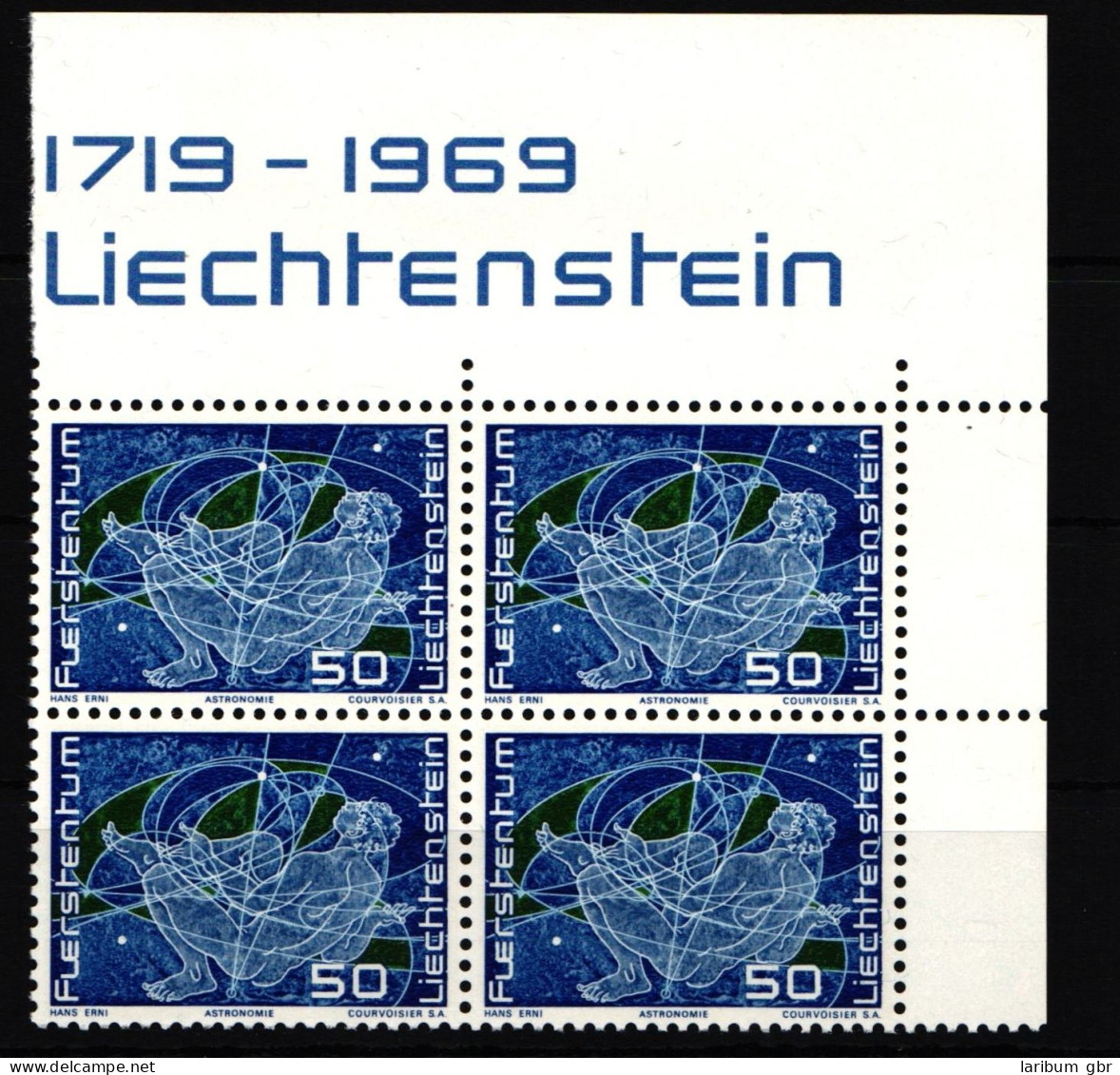 Liechtenstein 510 Postfrisch Als 4er Einheit #JJ196 - Sonstige & Ohne Zuordnung