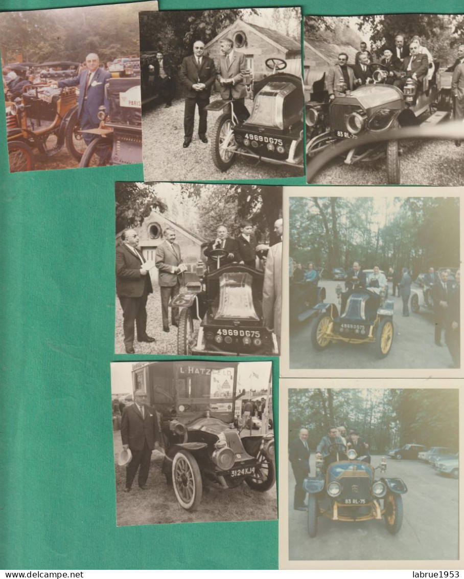 Voitures Anciennes - Lot De 7 Photos   ( G.2524) - Automobiles