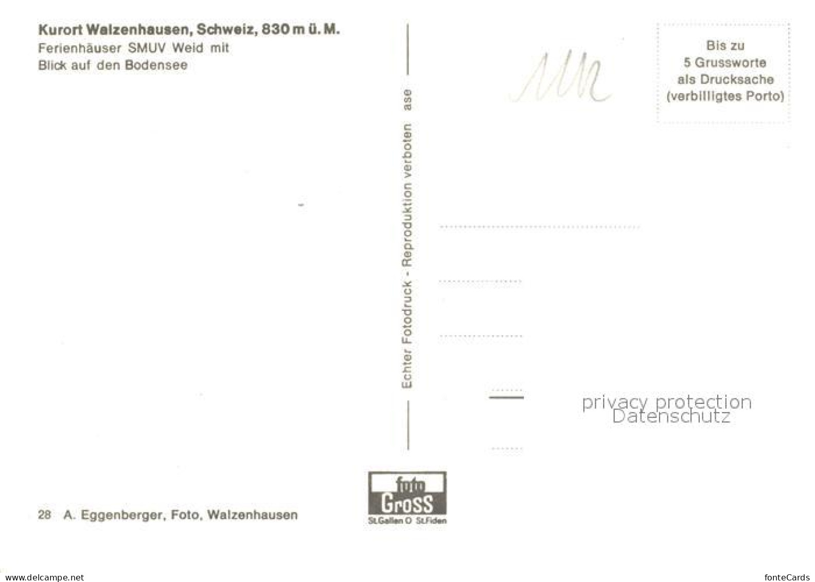 13154853 Walzenhausen AR Ferienhaeuser SMUV Weid Panorama Bodensee Walzenhausen - Andere & Zonder Classificatie