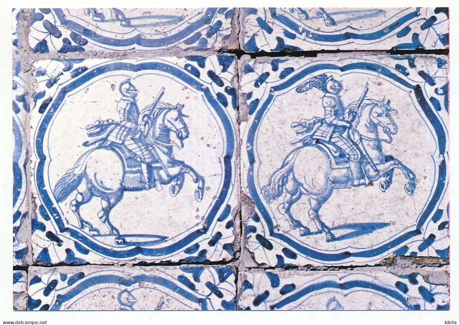 CPSM / CPM 10.5 X 15 Loir Et Cher Château De BEAUREGARD EN BLESOIS Fragments Du Pavage De Delft (XVII° S.) Galerie Des * - Altri & Non Classificati