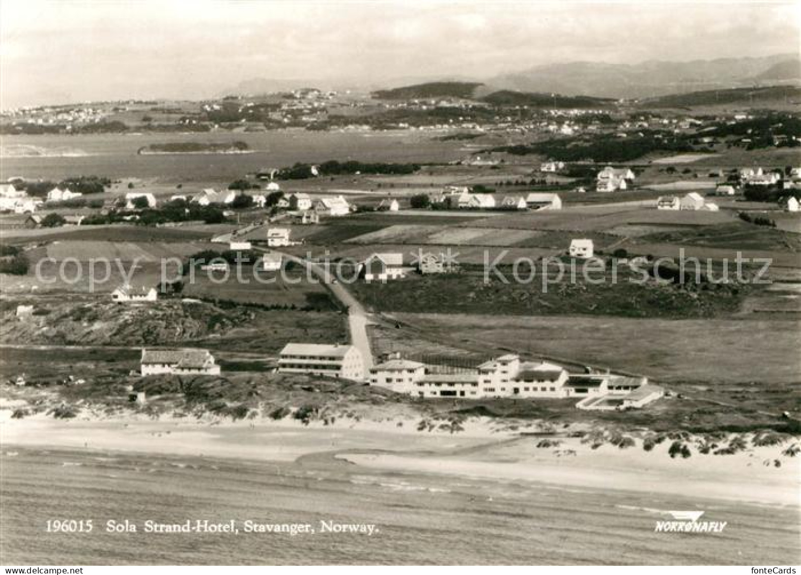 13154127 Stavanger Sola Strandhotel Fliegeraufnahme Aalesund - Norvegia