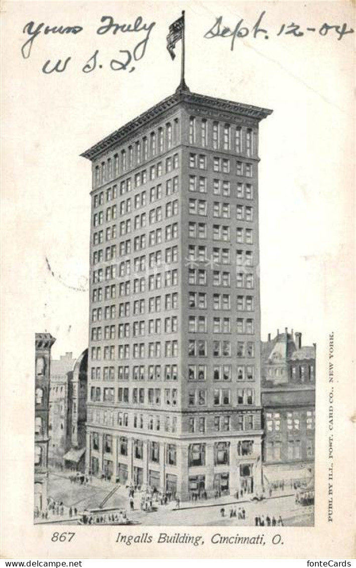 13153170 Cincinnati Ohio Ingalls Building  - Sonstige & Ohne Zuordnung