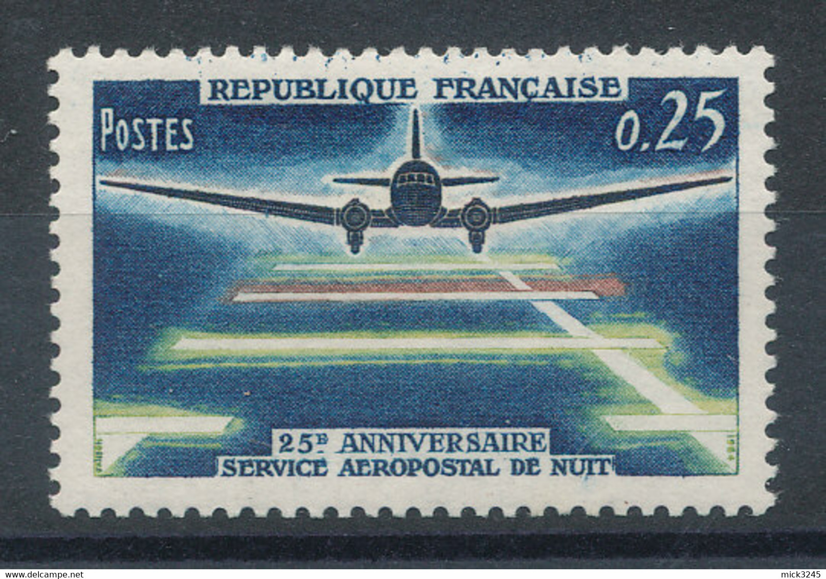 1418** Avion De Nuit - Unused Stamps