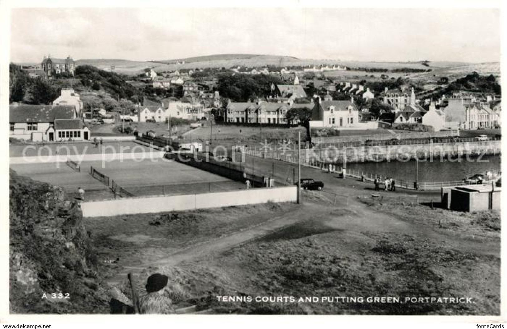 13152381 Portpatrick Tennisplatz Putting Green  - Autres & Non Classés