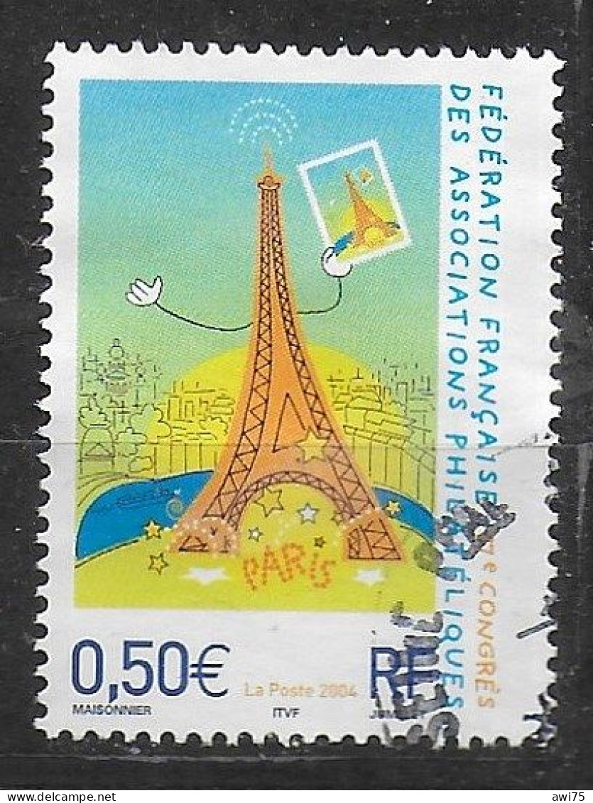 "77ème Congrès De La FFAP à Paris" 2004 - 3685 - Oblitérés