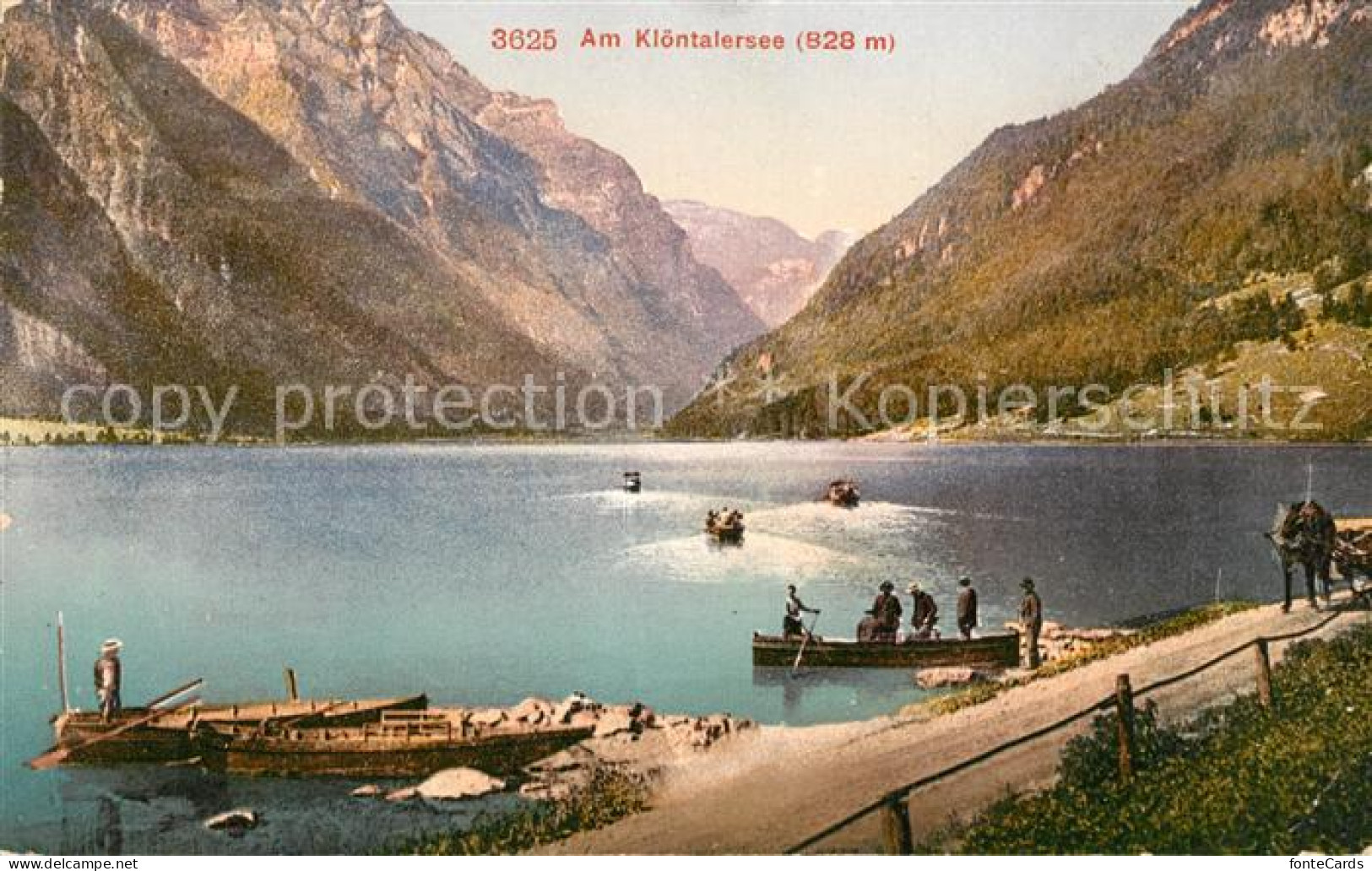 13150503 Kloental Kloentalersee Ruderboote Kloental - Autres & Non Classés