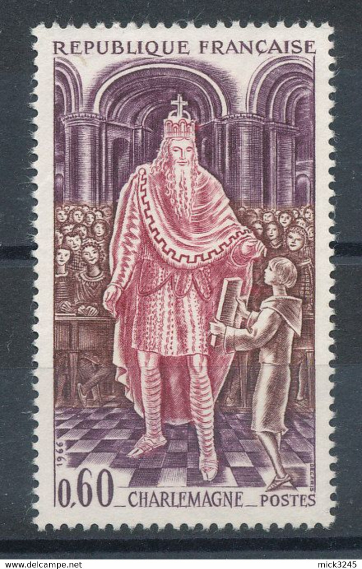 1497** Charlemagne - Unused Stamps