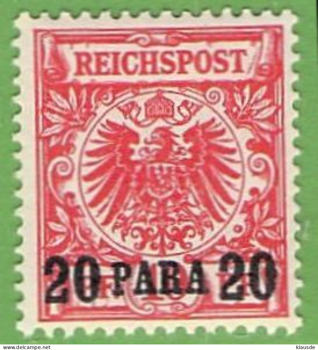 MiNr. 7d Xx  Deutschland Deutsche Auslandspostämter Türkei - Turchia (uffici)