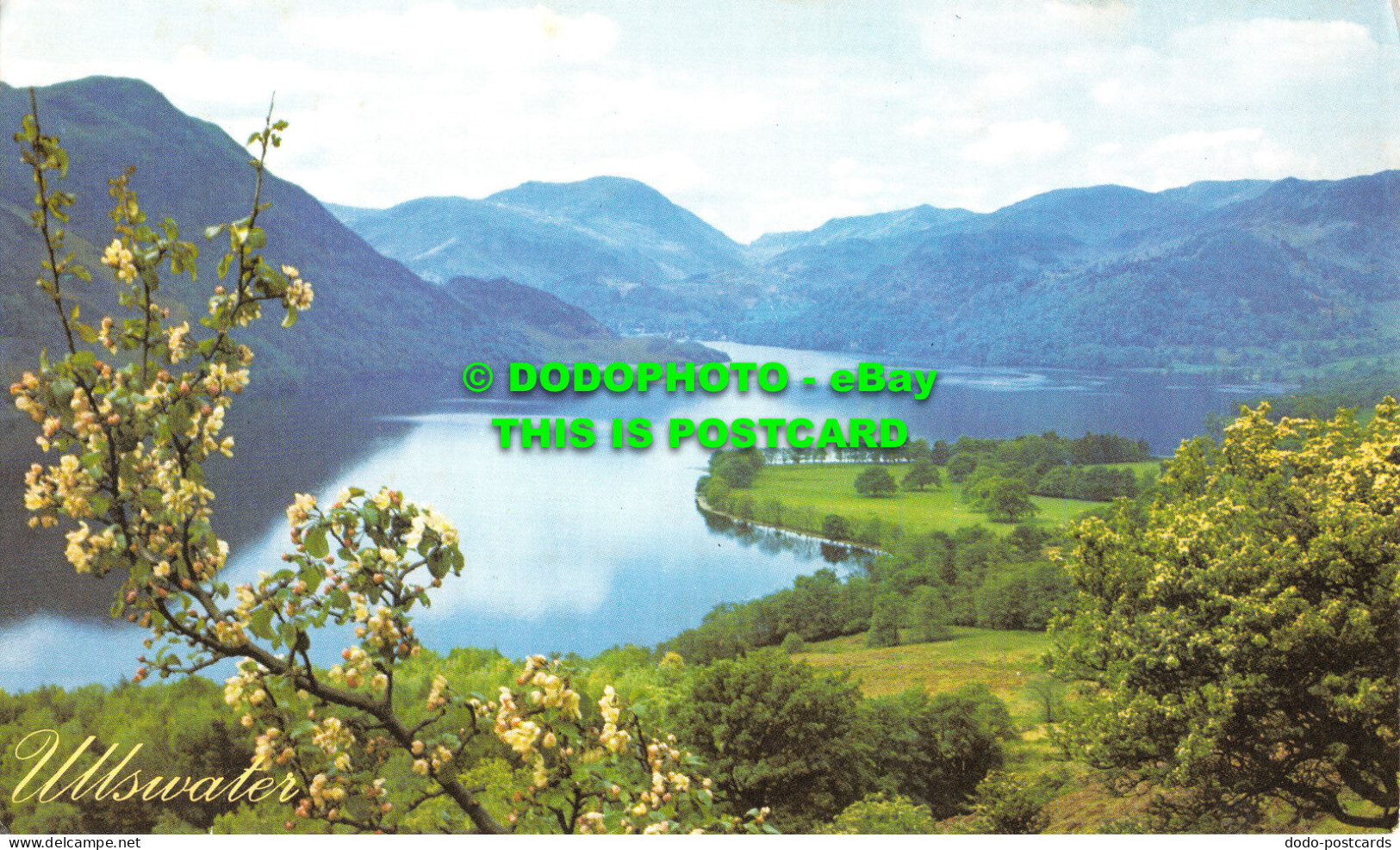 R526316 Ullswater. Old Lakeland Dialect Souvenir Postcard. Lakeland. The Nook Co - Monde
