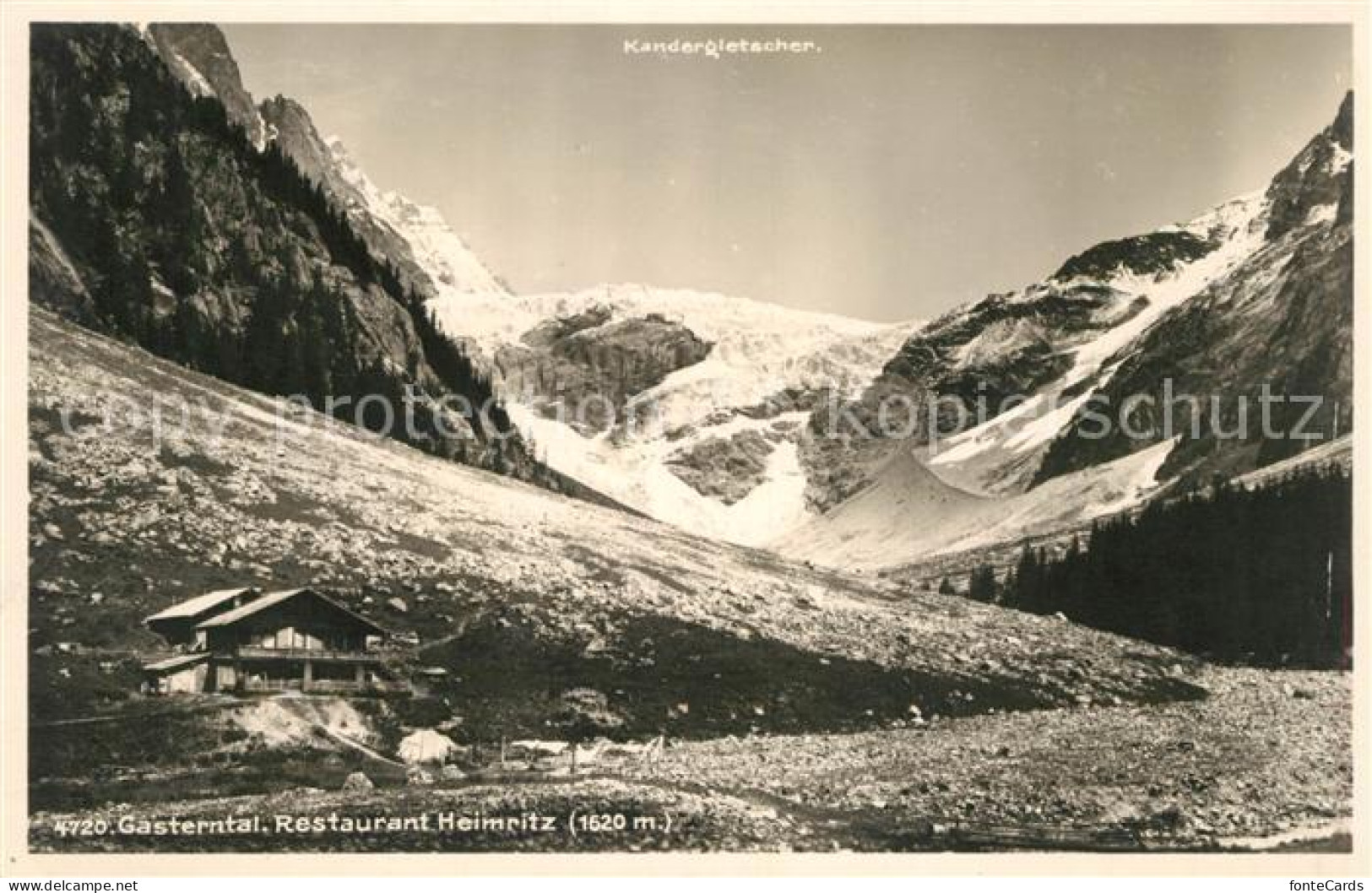 13150448 Gasterntal Restaurant Heimritz Kandergletscher Gasterntal - Autres & Non Classés