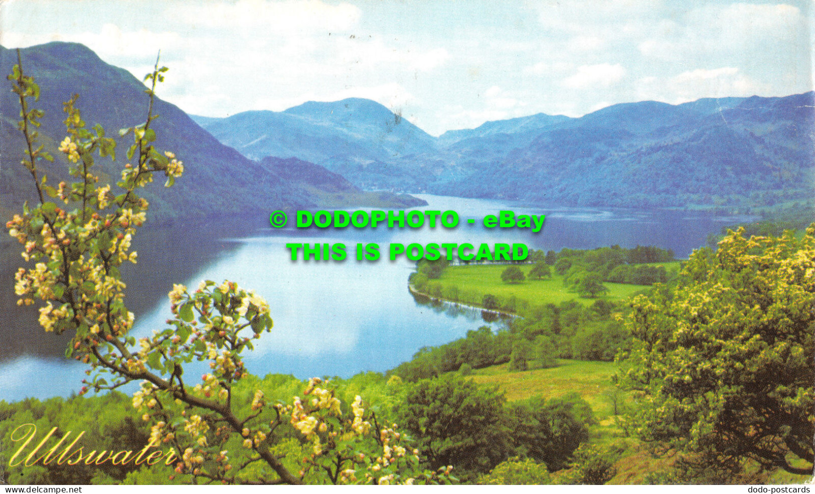 R526318 Ullswater. Old Lakeland Dialect Souvenir Postcard. Lakeland. The Nook Co - Monde