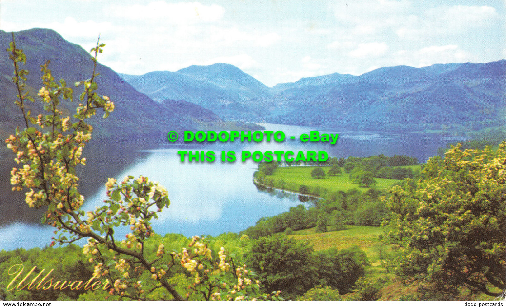 R526319 Ullswater. Old Lakeland Dialect Souvenir Postcard. Lakeland. The Nook Co - Monde