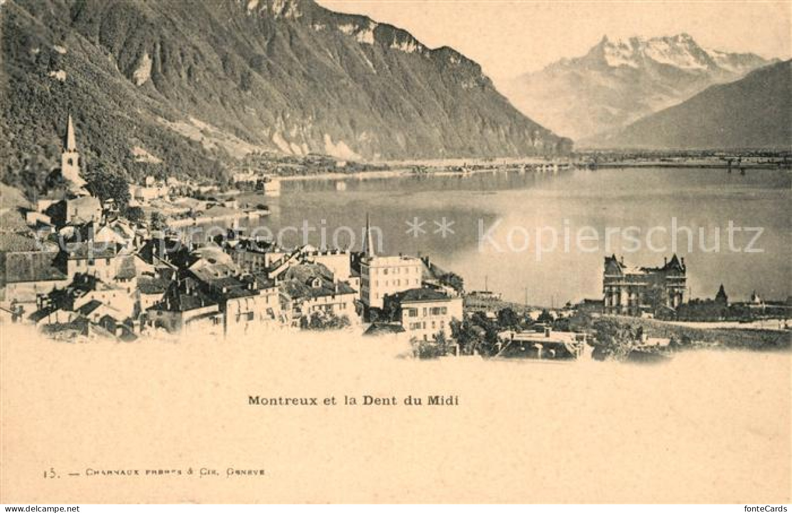 13150440 Montreux VD Dents Du Midi Montreux - Altri & Non Classificati