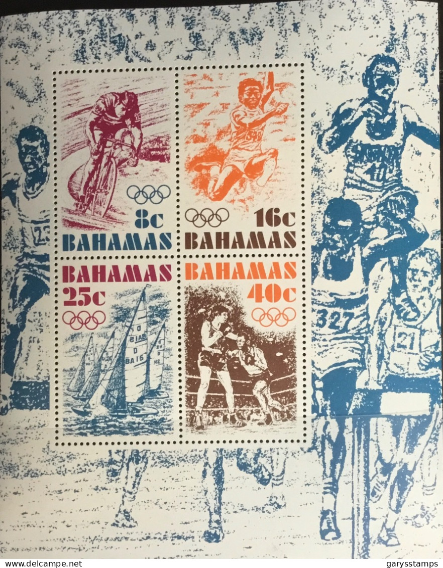 Bahamas 1976 Olympic Games Minisheet MNH - Bahamas (1973-...)