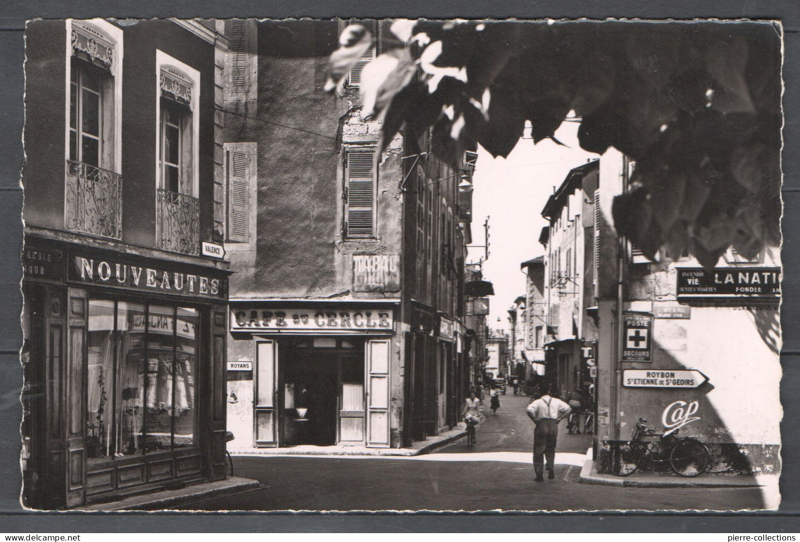 Saint-Marcellin - Isère - La Grande Rue - Commerces - Café Du Cercle - Saint-Marcellin