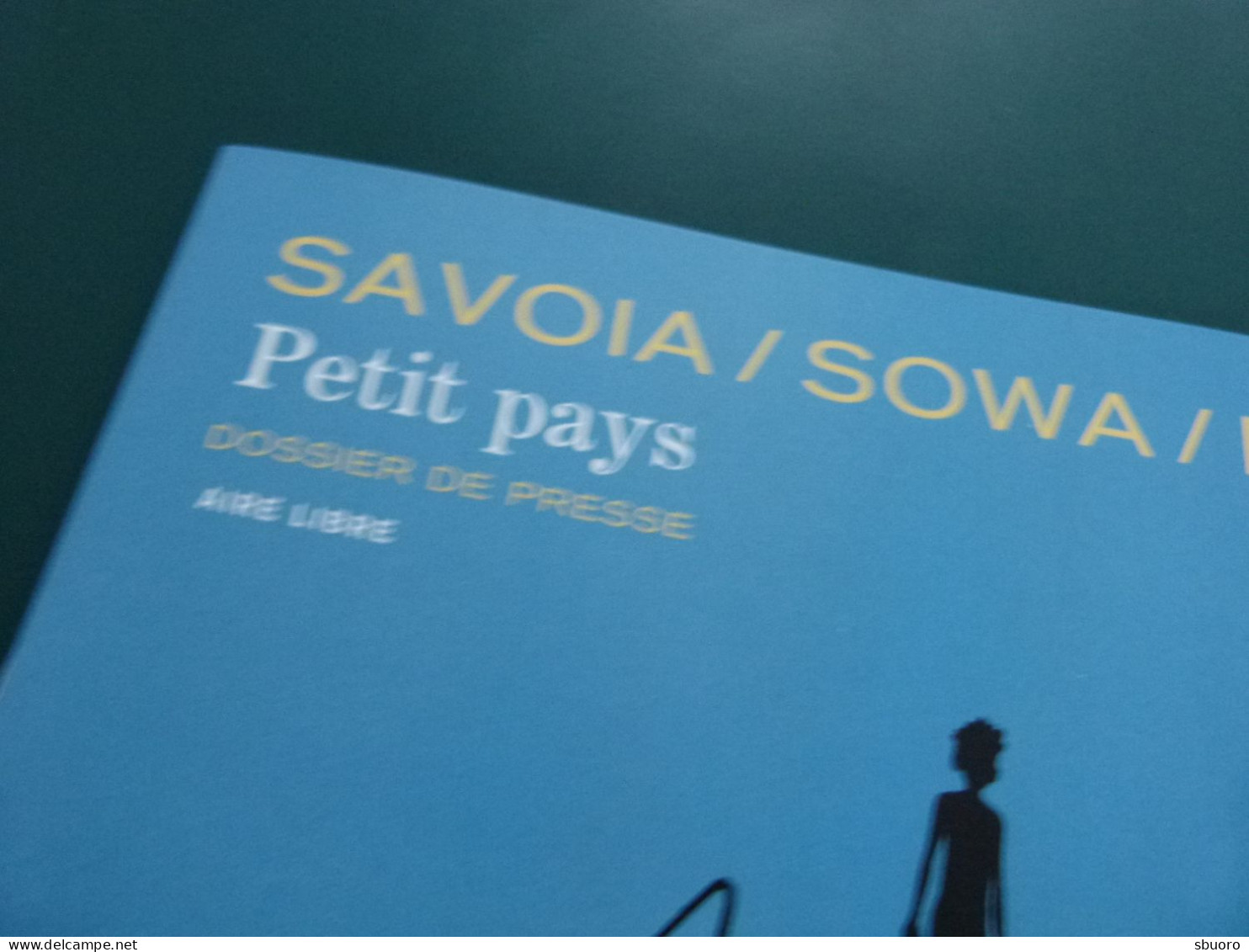 Dossier De Presse - Petit Pays - Une BD Par Savoia, Sowa Et Faye - Editions Dupuis, Collection Aire Libre - Press Books