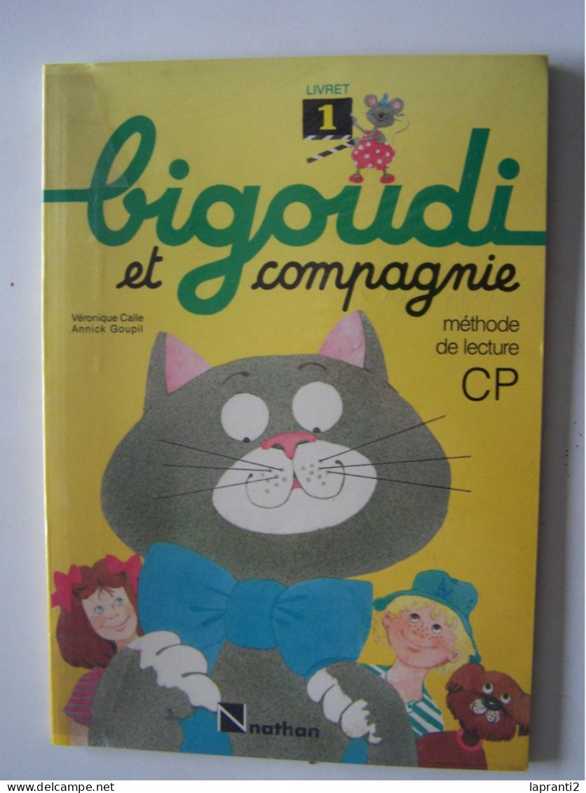 L'APPRENTISSAGE DE LA LECTURE. "BIGOUDI ET COMPAGNIE".  LIVRETS 1  & 3 - 6-12 Jaar