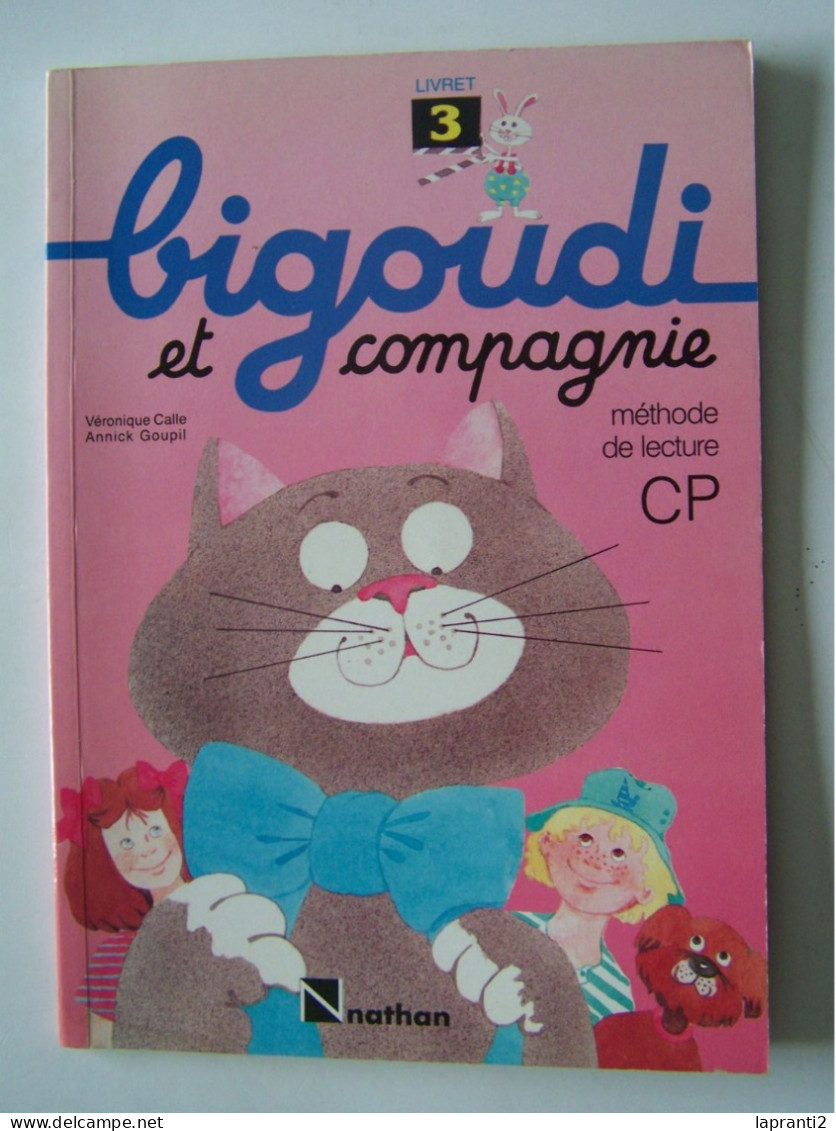 L'APPRENTISSAGE DE LA LECTURE. "BIGOUDI ET COMPAGNIE".  LIVRETS 1  & 3 - 6-12 Jaar