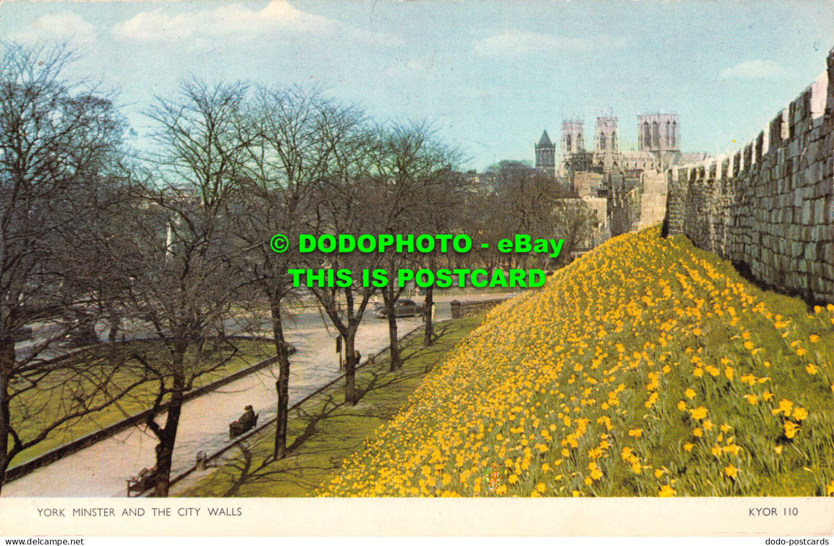 R526337 York Minster And The City Walls. KYOR 110. Cotman Color. Jarrold - Monde