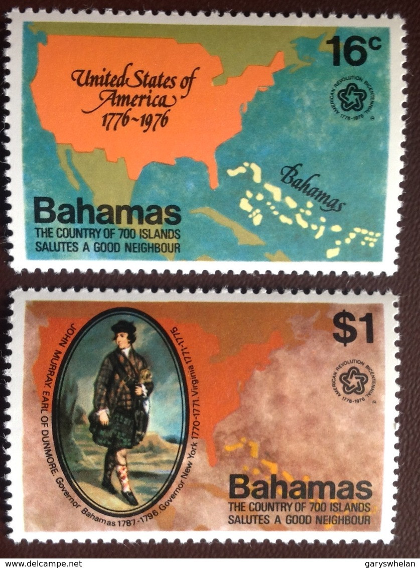 Bahamas 1976 American Independence MNH - Bahama's (1973-...)