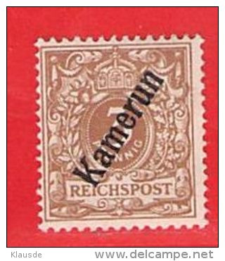 MiNr. 1 Xx Deutschland Deutsche Kolonie Kamerun - Camerun