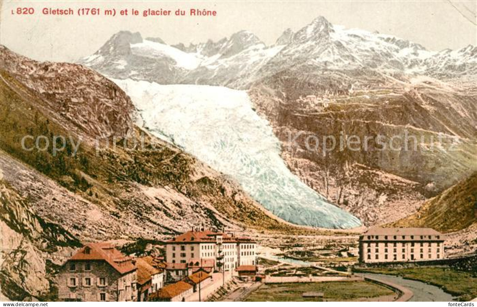 13147088 Gletsch Rhone Gletscher Rhone Rhone - Other & Unclassified