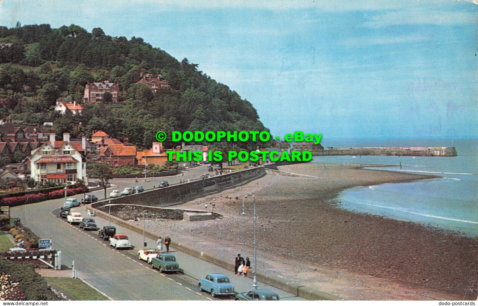 R526353 Esplanade And North Hill. Minehead. WHS 858. 1962. Plastichrome. Colourp - Monde