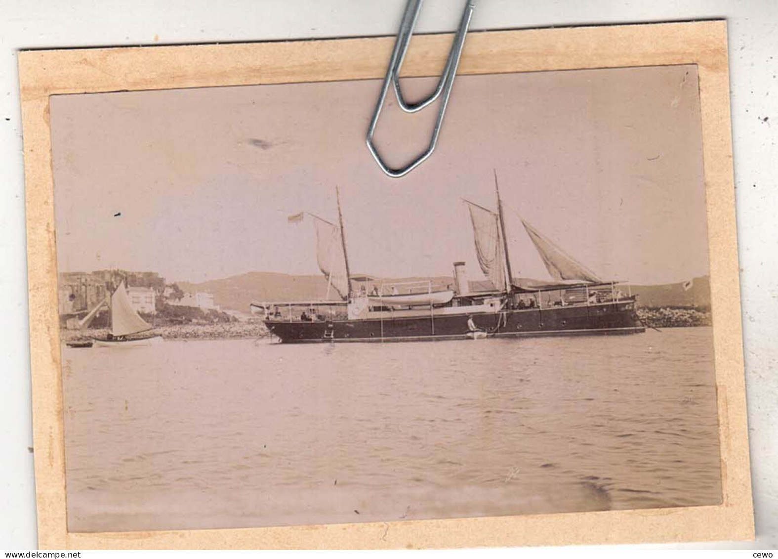 PHOTO NAVIRE A IDENTIFIER VERS 1910 - Bateaux