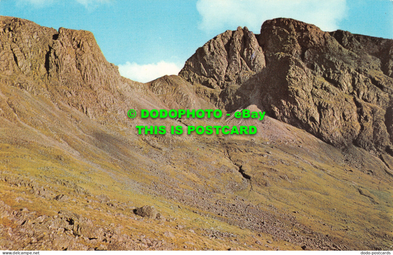 R526363 LKD 340. Scafell Crags And Mickledore. Gomis. Helvellyn House - Monde