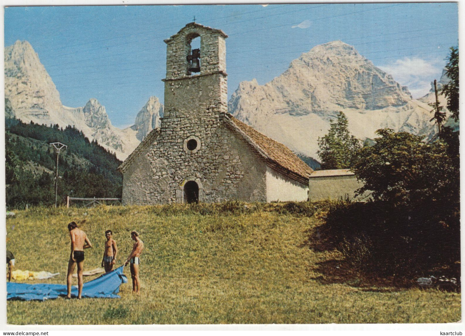 La Drome - Lus La Croix Haute 1050 M. - La Chapelle De La Jarjatte 1160 M. Les Aiguilles 2405 M.  - (France) - Die