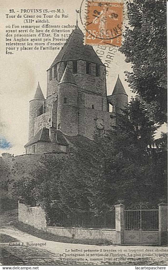 X124909 SEINE ET MARNE PROVINS TOUR DE CESAR OU TOUR DU ROI - Provins