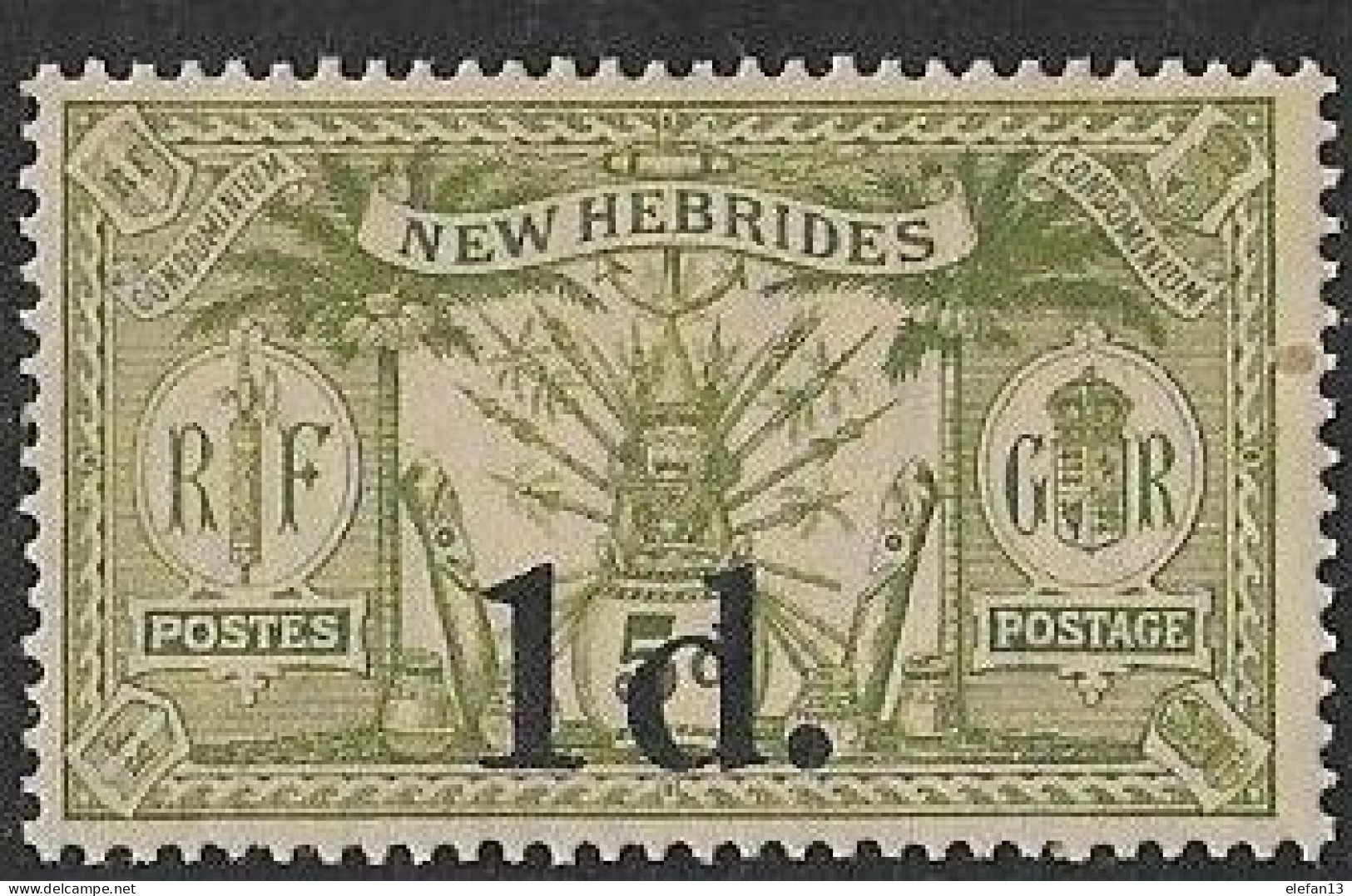 N.HEBRIDES N°64 **   Neuf Sans Charnière MNH - Unused Stamps
