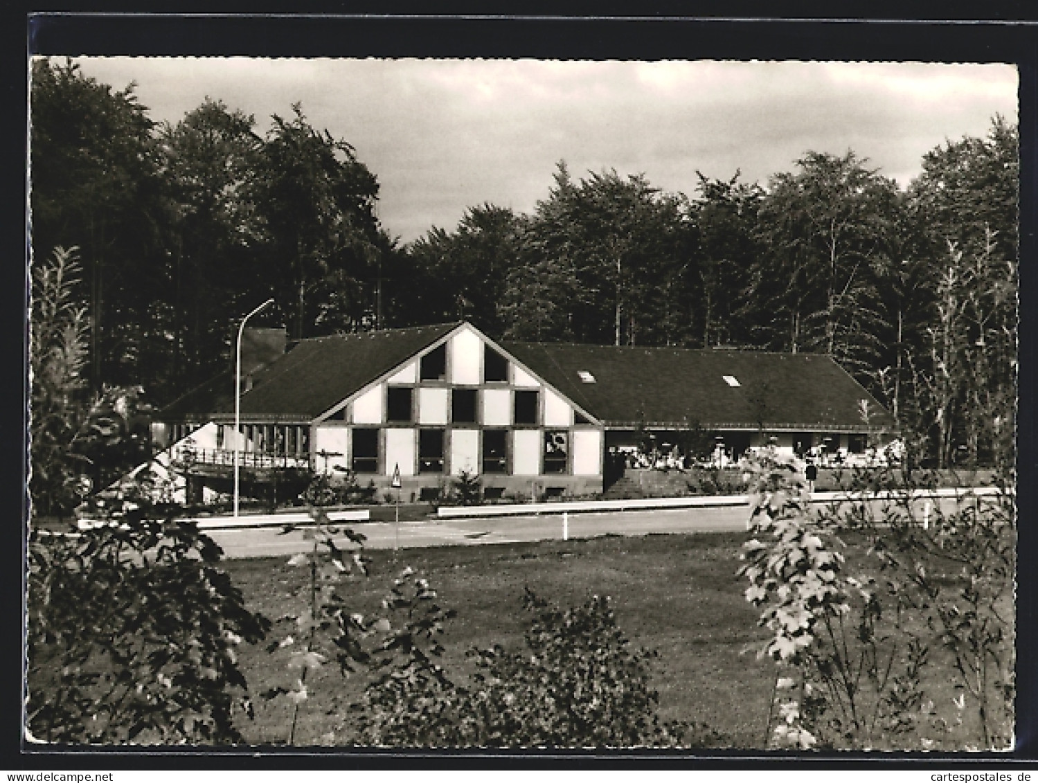 AK Rohrbrunn üb. Aschaffenburg, Autobahn-Raststätte Rasthaus Im Spessart  - Altri & Non Classificati