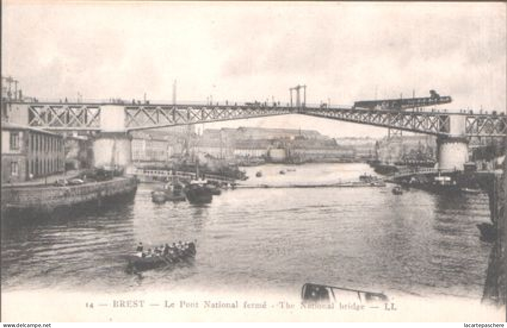 X2771 BRETAGNE FINISTERE BREST LE PONT NATIONAL FERME - Brest