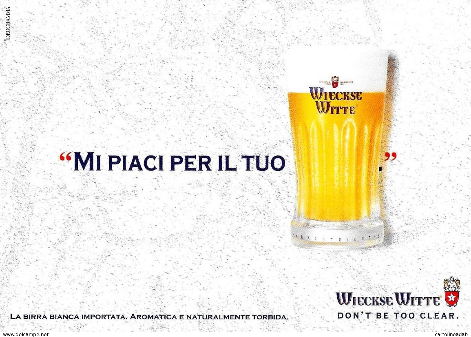 [MD9531] CPM - BIRRA WIECKSE WITTE - PROMOCARD 3747 - PERFETTA - Non Viaggiata - Publicité