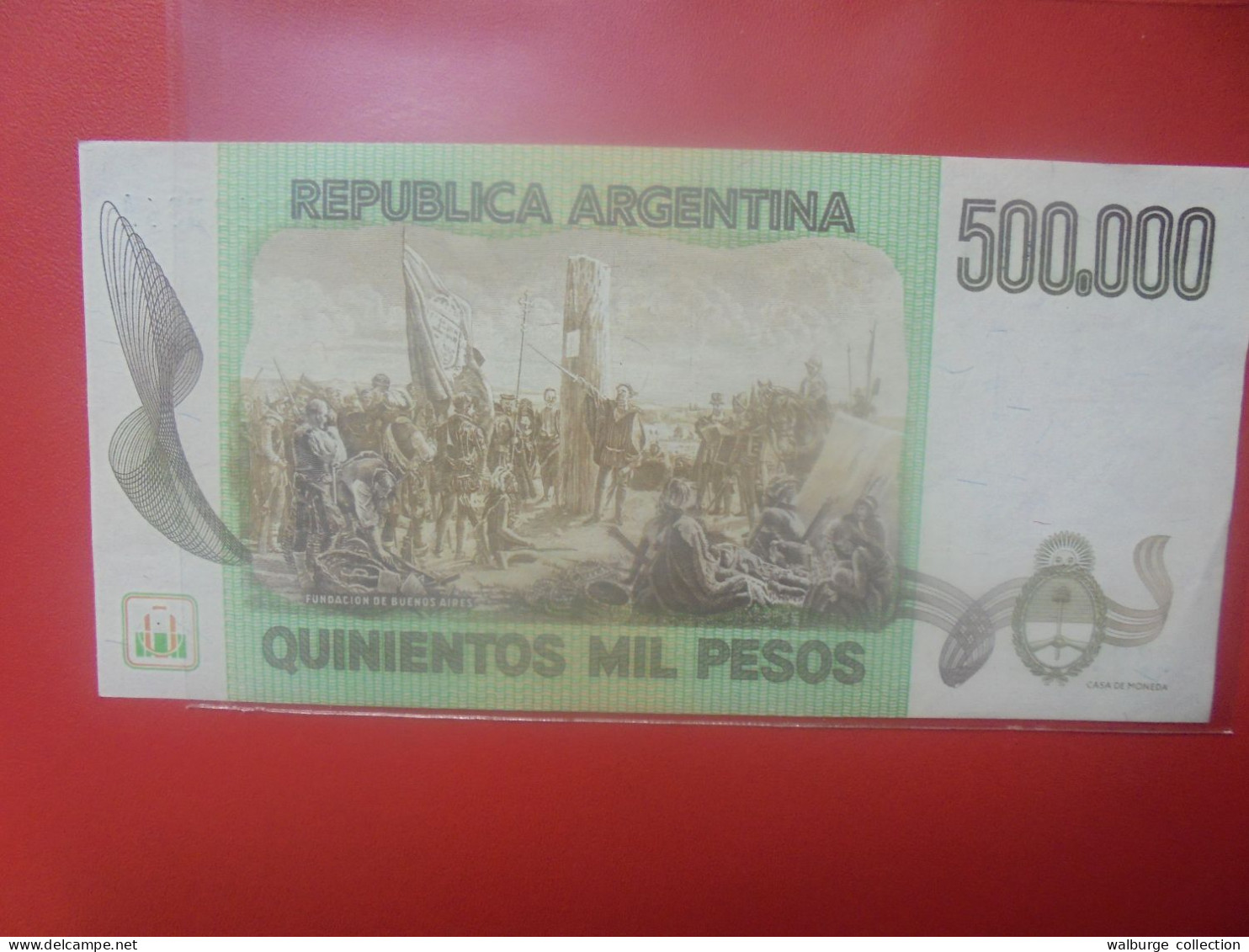 ARGENTINE 500.000 PESOS 1980-83 Circuler (B.33) - Argentina