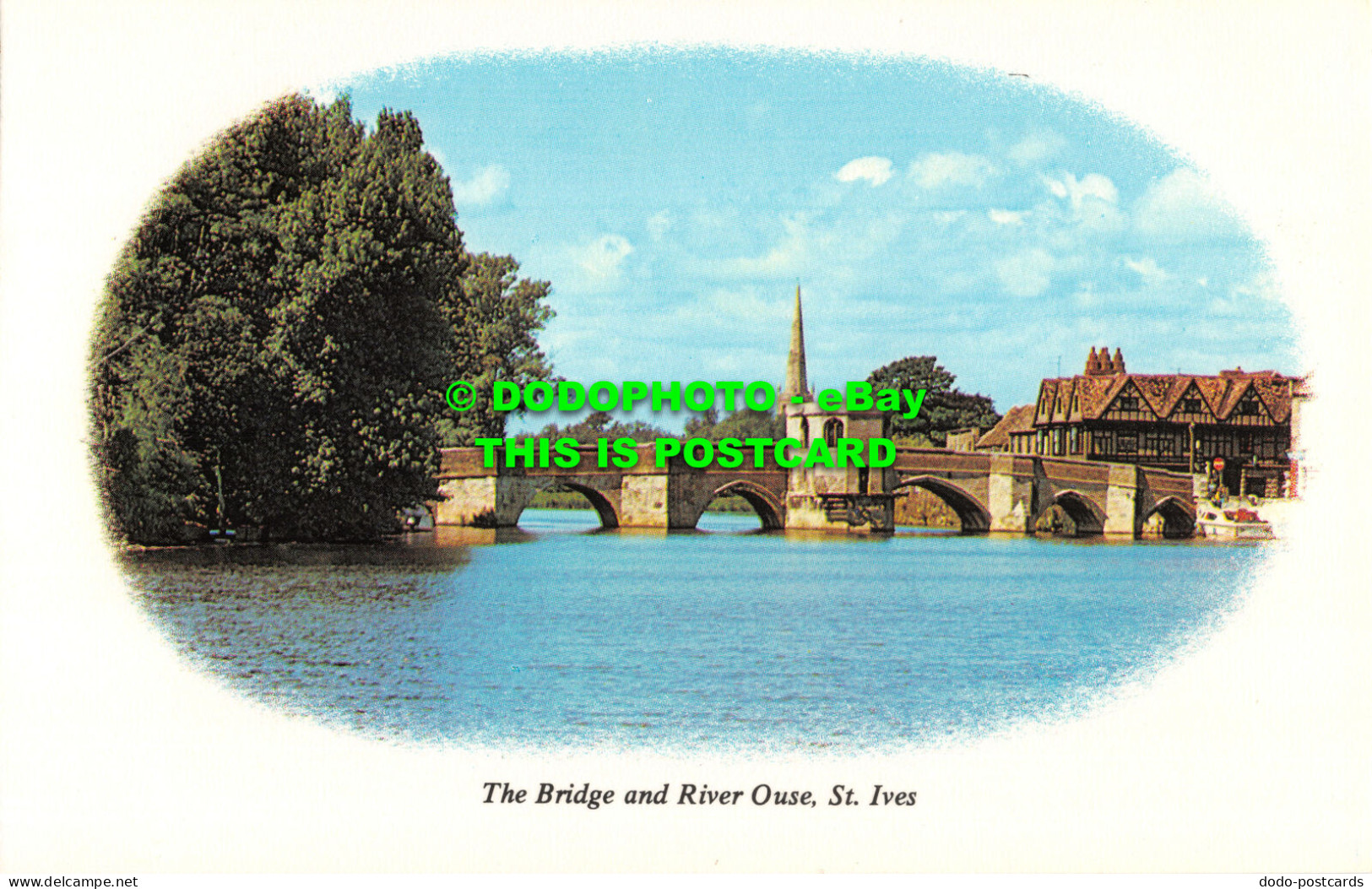 R526191 The Bridge And River Ouse. St. Ives - Monde