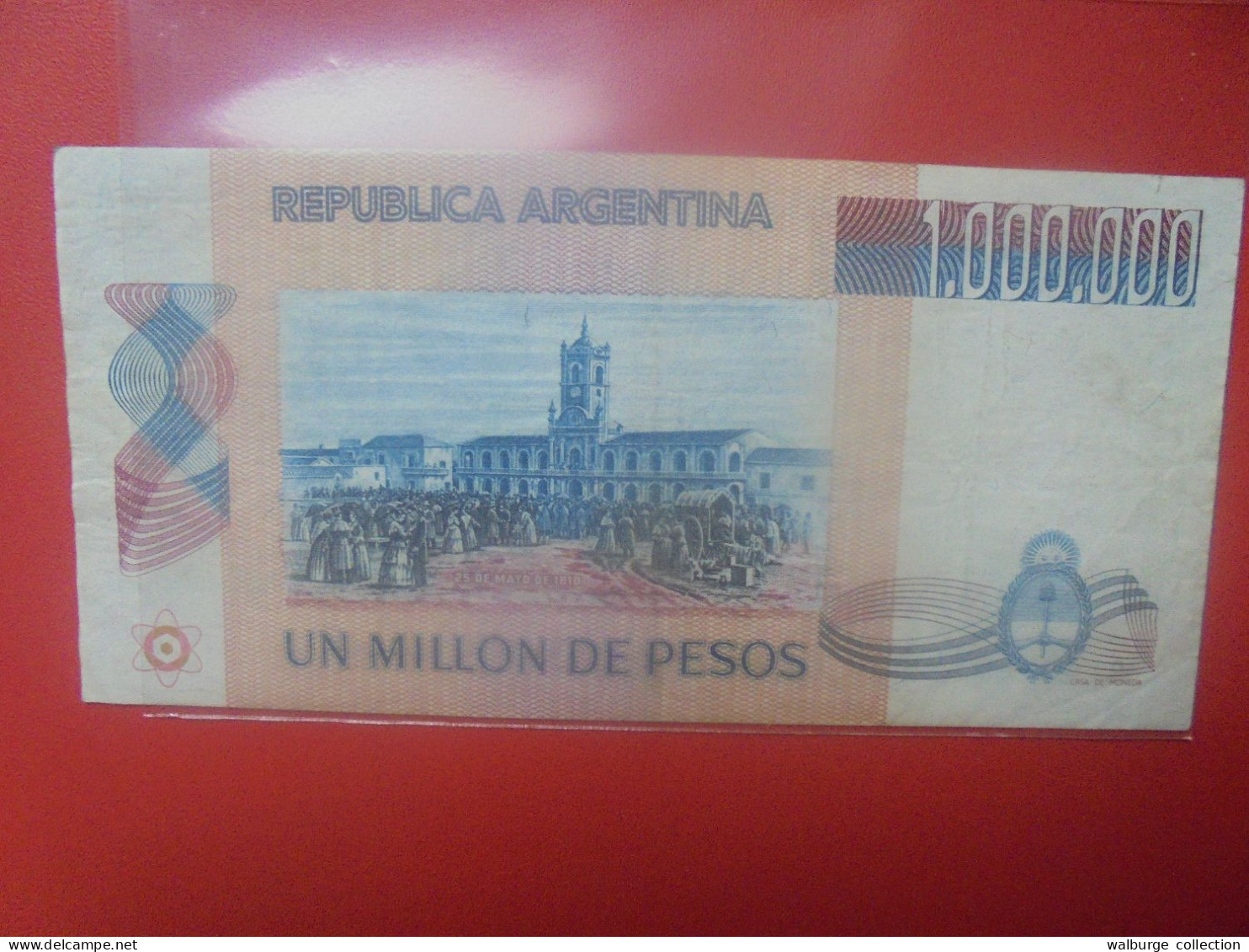 ARGENTINE 1.000.000 PESOS 1981-83 Circuler (B.33) - Argentinien