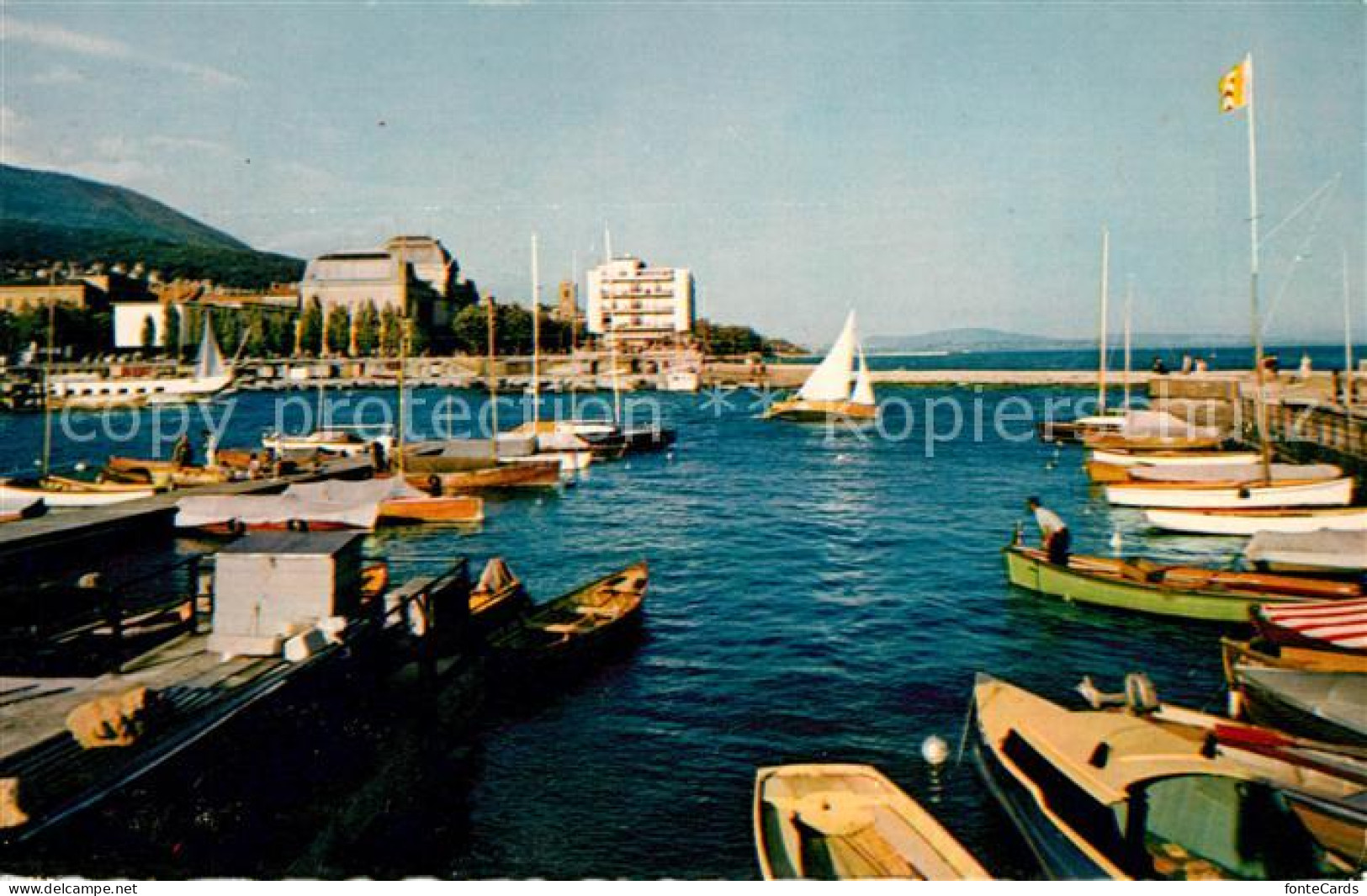 13131673 Neuchatel NE Hafen Hotel Beaulac Neuchatel - Andere & Zonder Classificatie